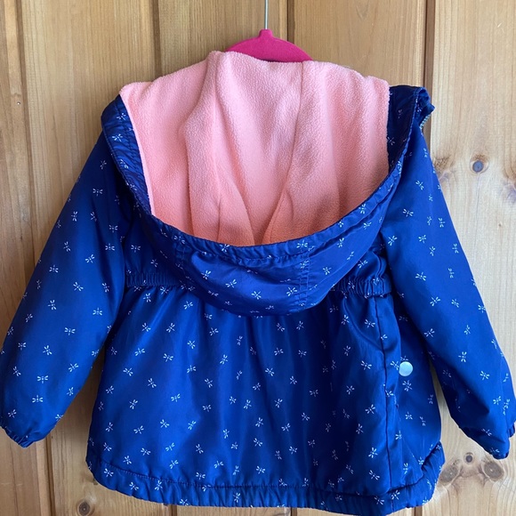 Carter’s fleece lined spring/ fall jacket - Picture 5 of 6